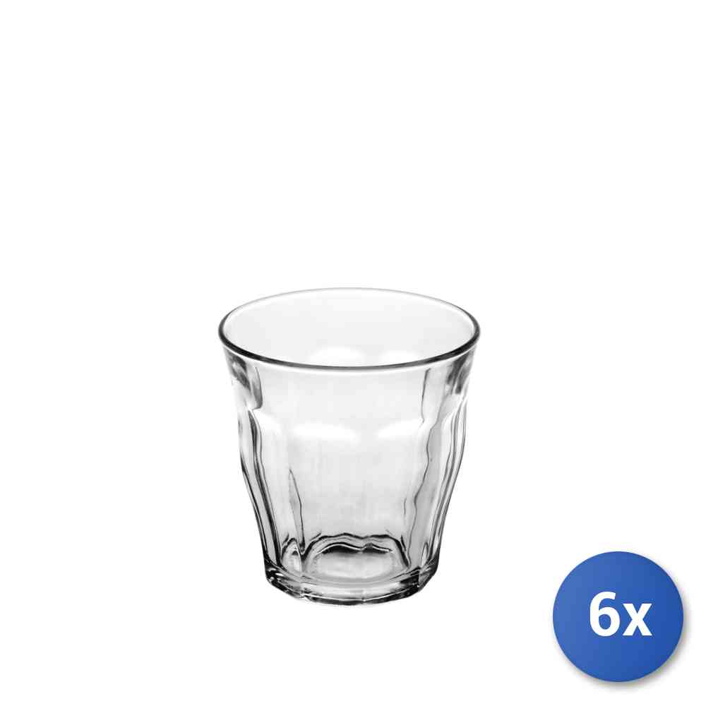 Bicchieri Duralex Picardie 0,9Cl Vetro Temperato Trasparente
